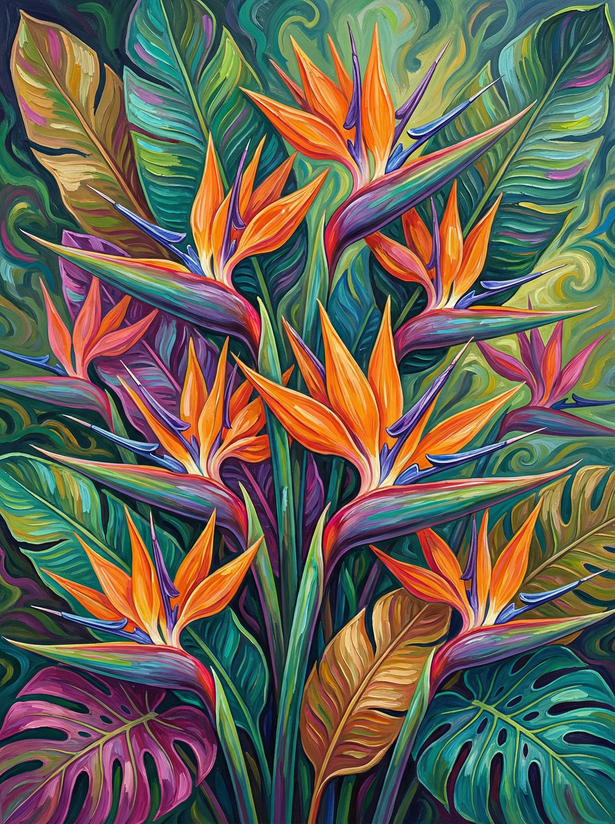 Tropical Paradise — A Burst of Colour