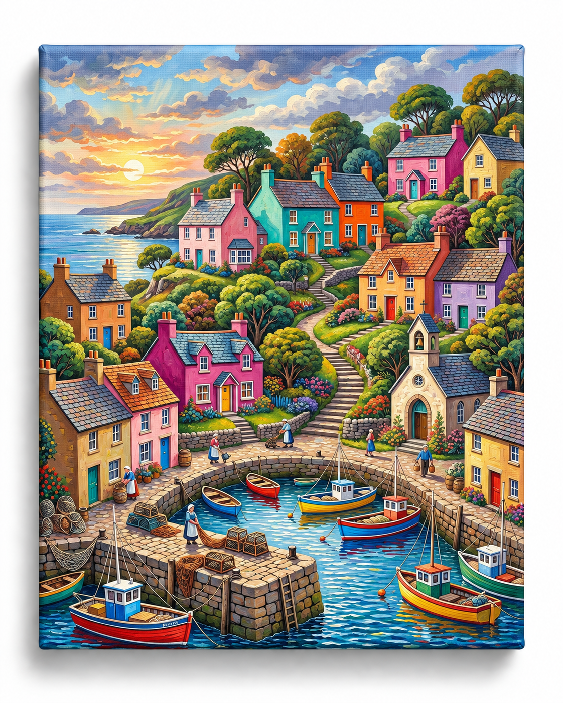 Colourful Cove — The Seaside Village
