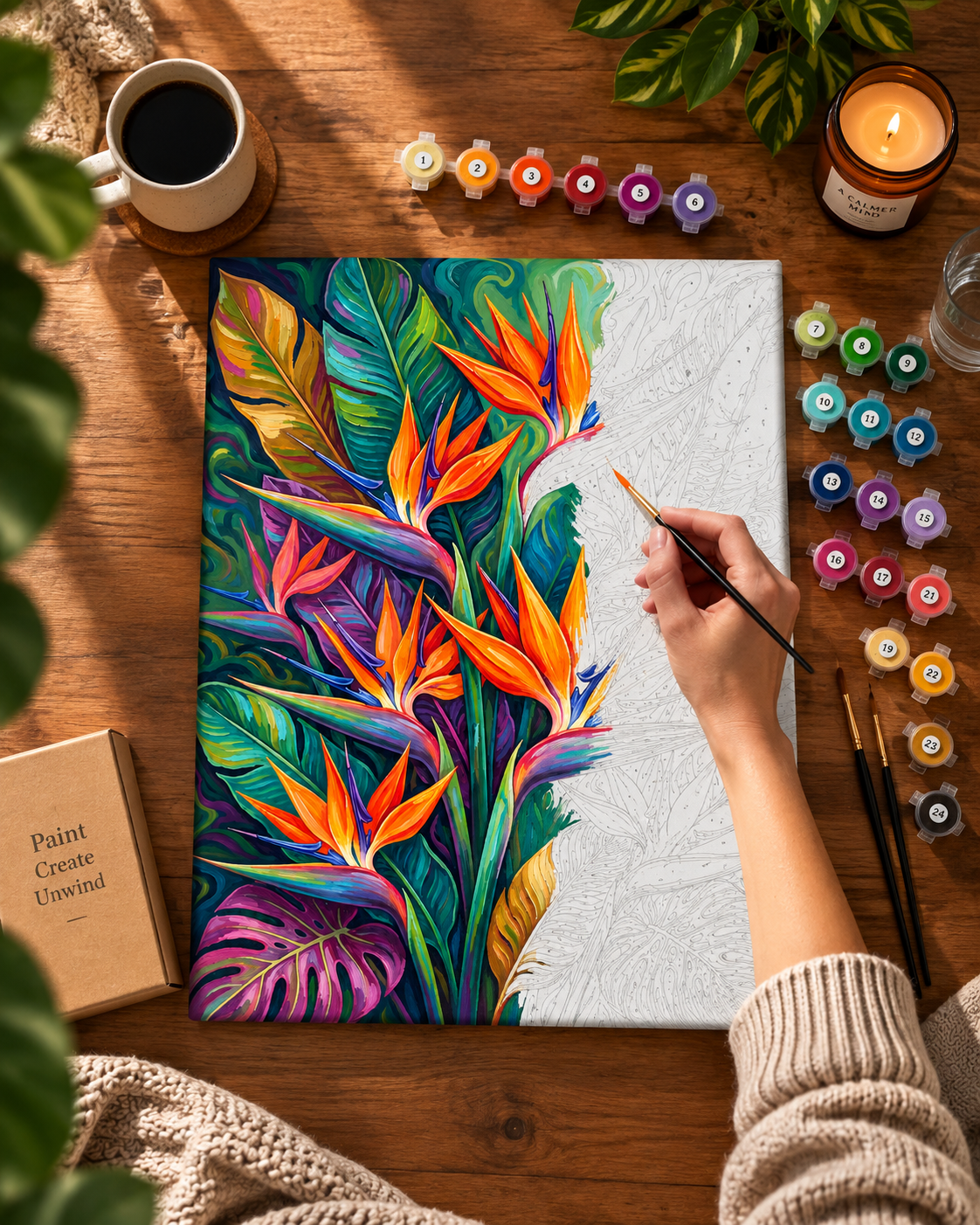 Tropical Paradise — A Burst of Colour