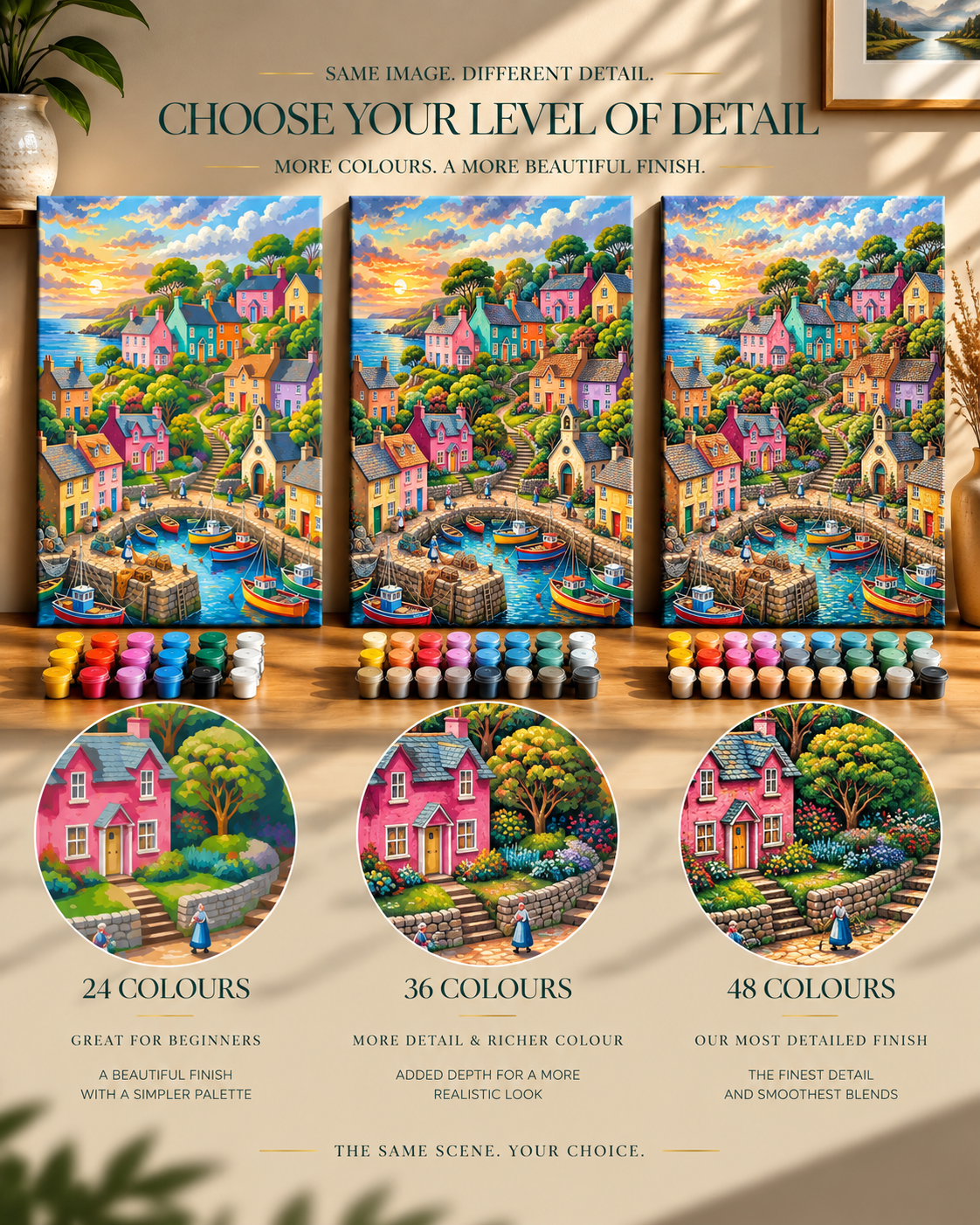 Colourful Cove — The Seaside Village