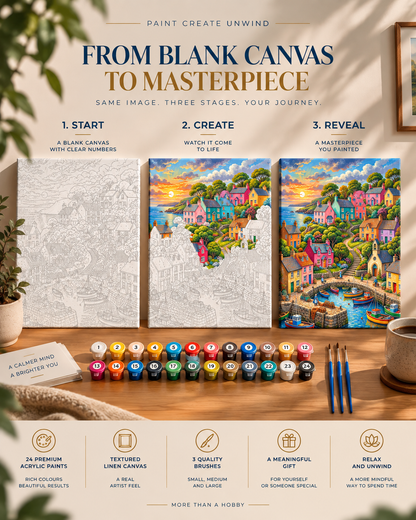 Colourful Cove — The Seaside Village