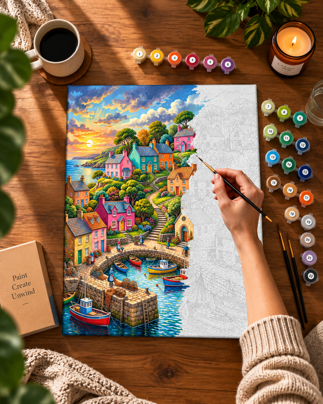 Colourful Cove — The Seaside Village