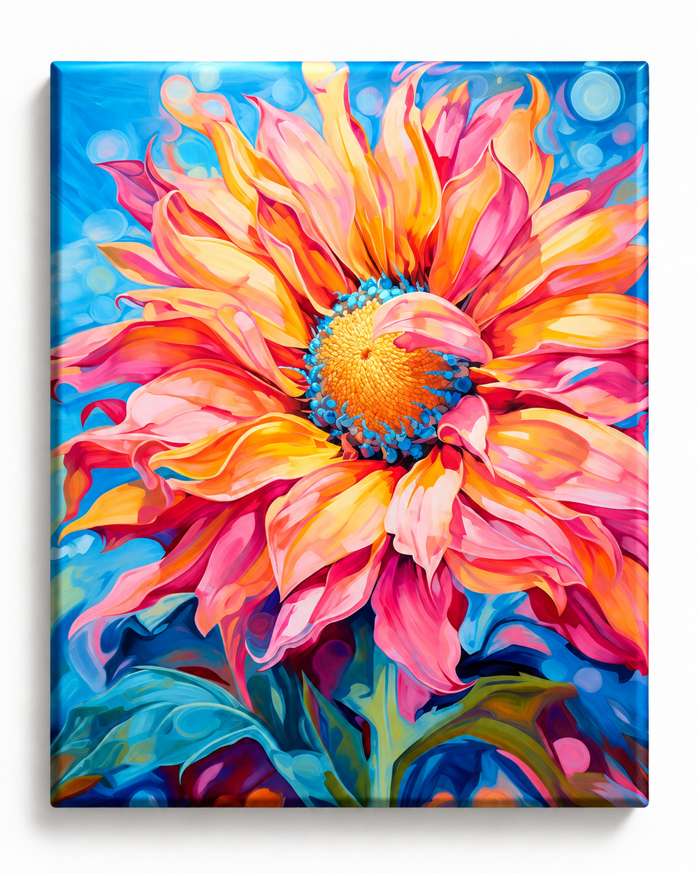 Sunburst Bloom — Petals in Full Colour