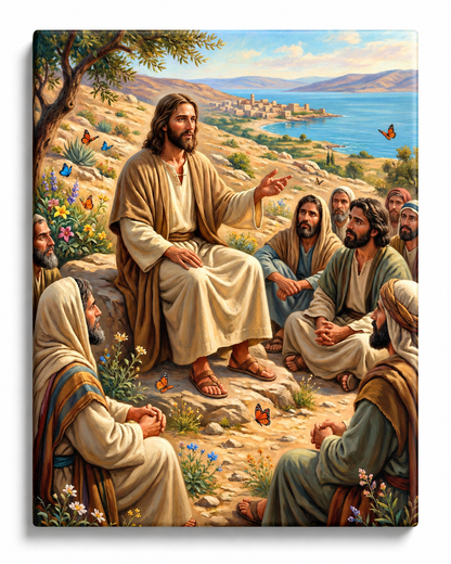 Jesus Teaching — The Sermon by the Sea
