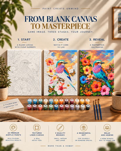 Tropical Bird — A Garden in Bloom