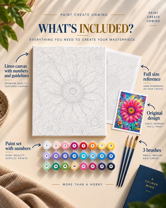 Pink Daisy — A Whirl of Vibrant Colour and Joy