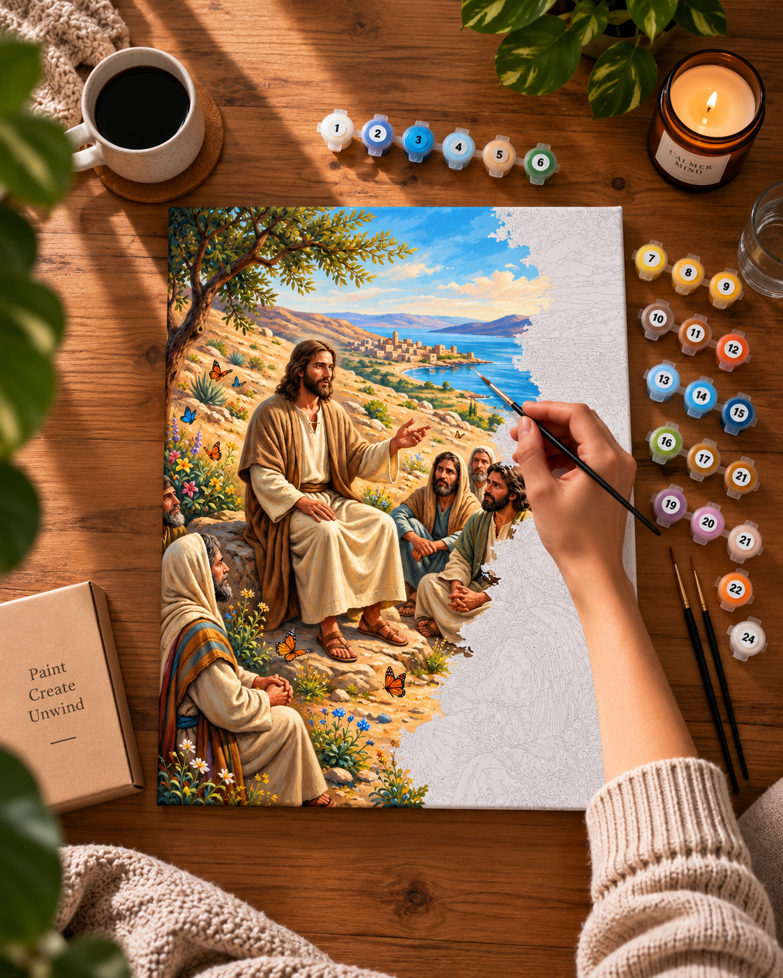 Jesus Teaching — The Sermon by the Sea