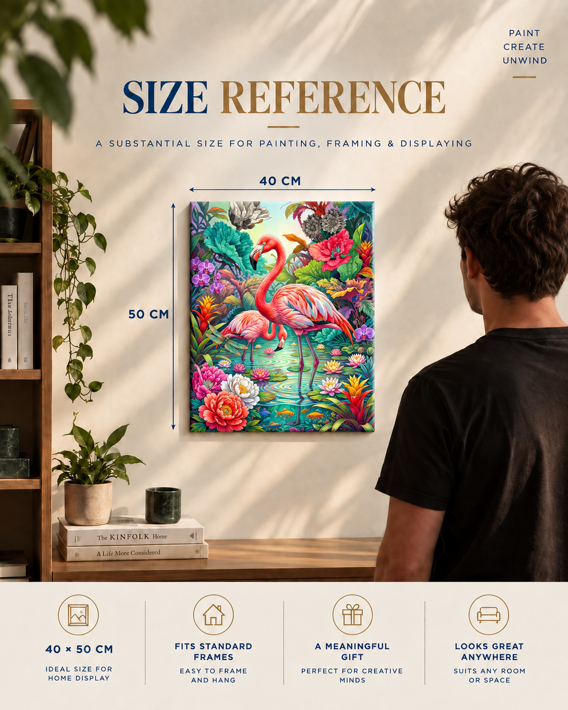 Flamingos — A Tropical Garden Paradise