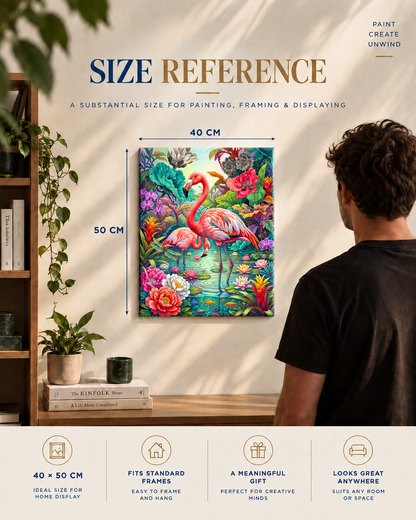 Flamingos — A Tropical Garden Paradise