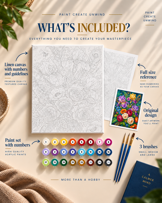 Irises & Roses — An Enchanted Gilded Garden