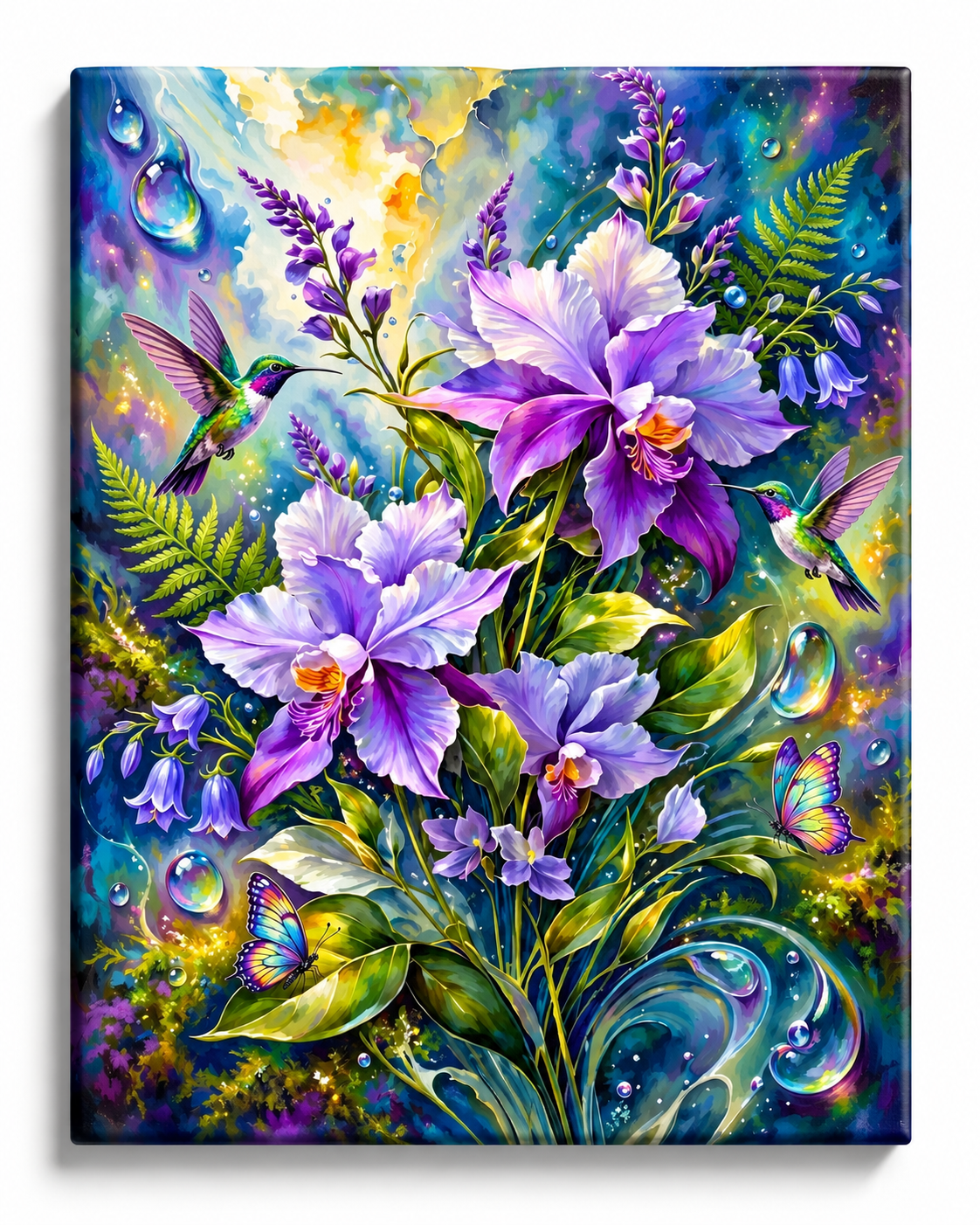 Hummingbirds — An Enchanted Orchid Garden