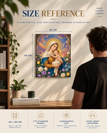 Mary & Child — A Portrait of Motherly Love