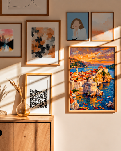 Dubrovnik Golden Hour — The Adriatic Walls