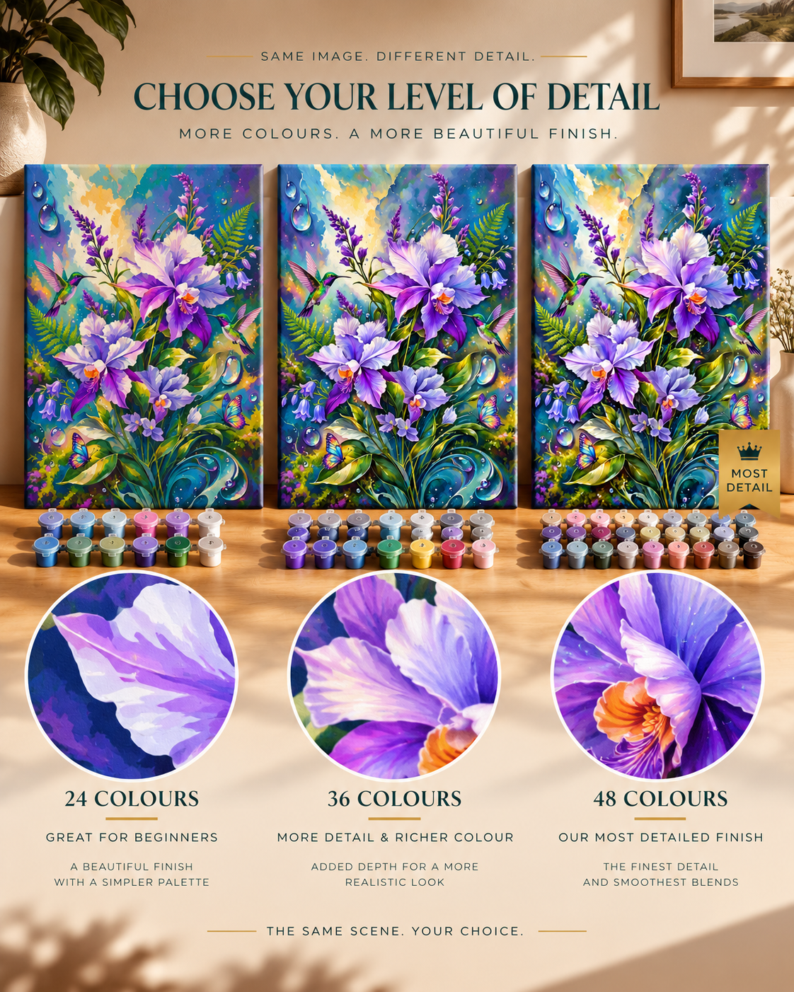 Hummingbirds — An Enchanted Orchid Garden