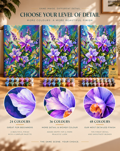 Hummingbirds — An Enchanted Orchid Garden