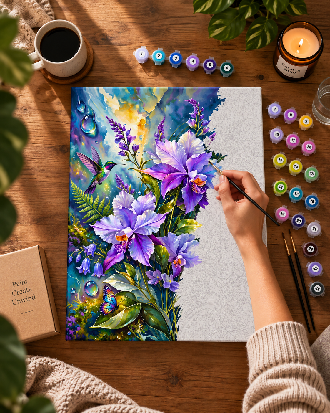Hummingbirds — An Enchanted Orchid Garden