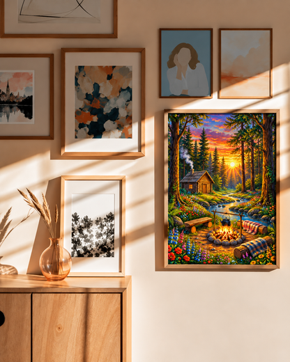 Woodland Retreat — A Cosy Cabin Beside the Stream