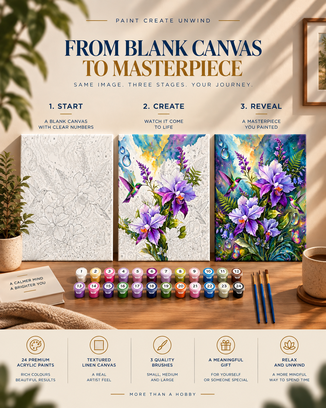 Hummingbirds — An Enchanted Orchid Garden