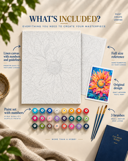 Sunburst Bloom — Petals in Full Colour