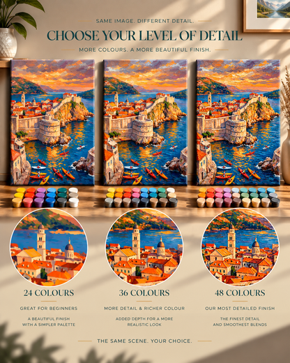 Dubrovnik Golden Hour — The Adriatic Walls