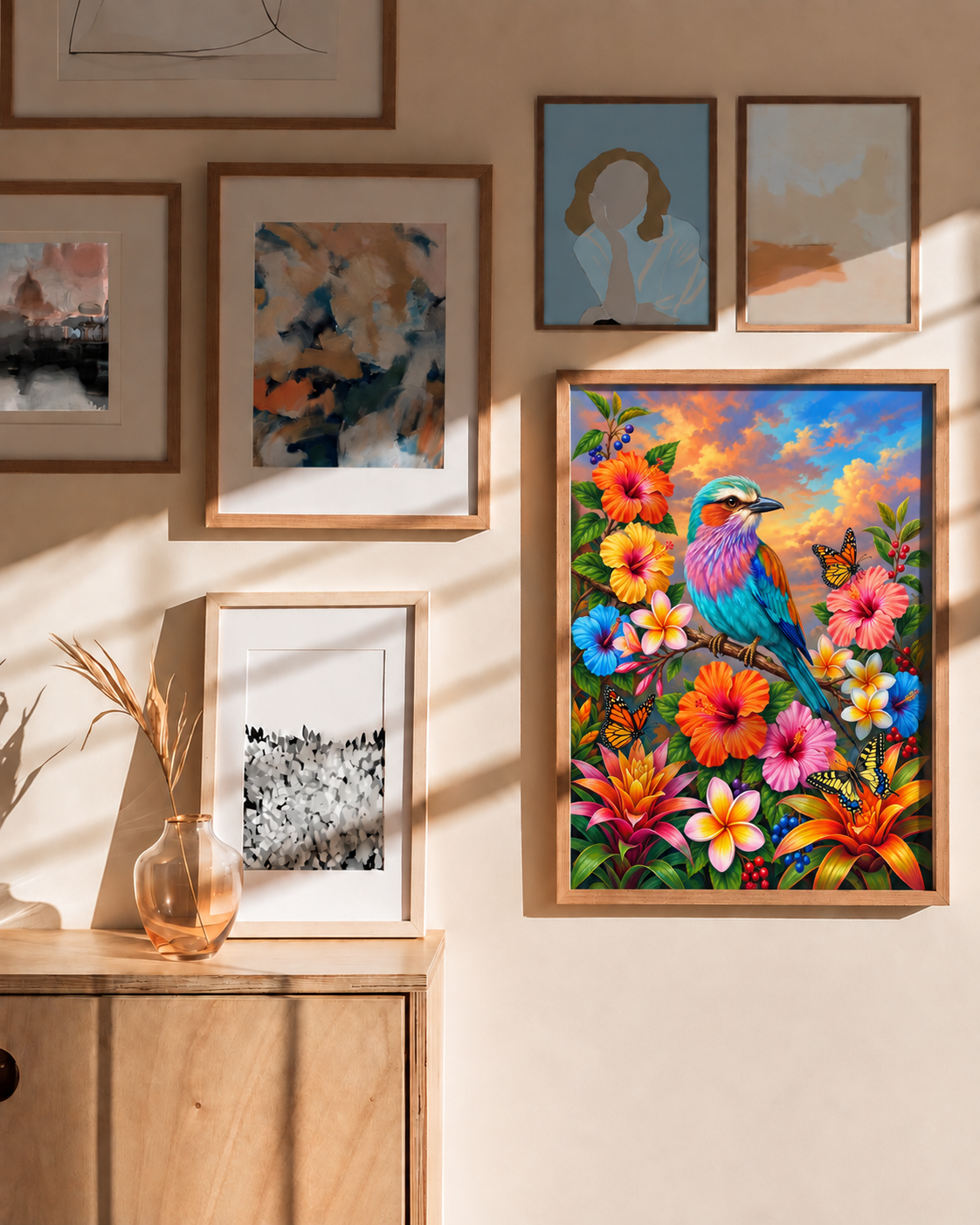 Tropical Bird — A Garden in Bloom