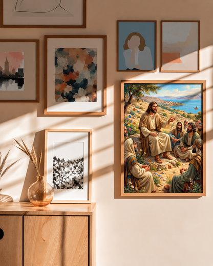 Jesus Teaching — The Sermon by the Sea