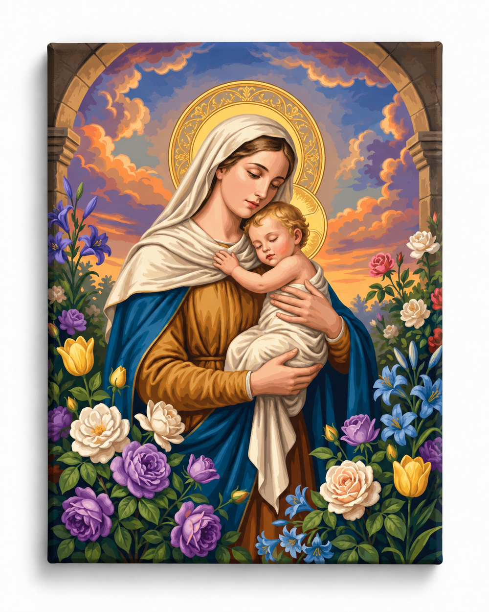 Mary & Child — A Portrait of Motherly Love