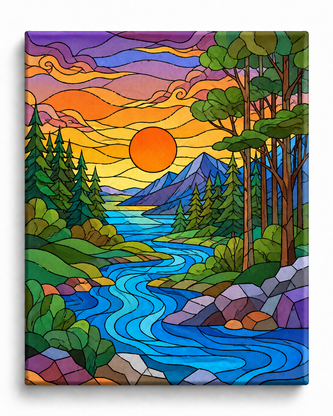 The Mountain Stream — A Moment of Peace