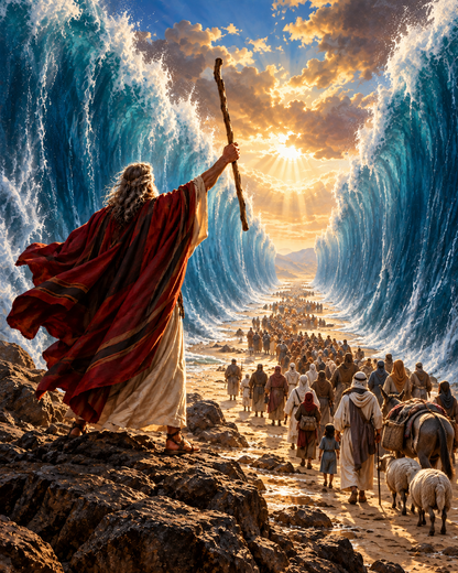 Moses & the Red Sea — A Path to Freedom