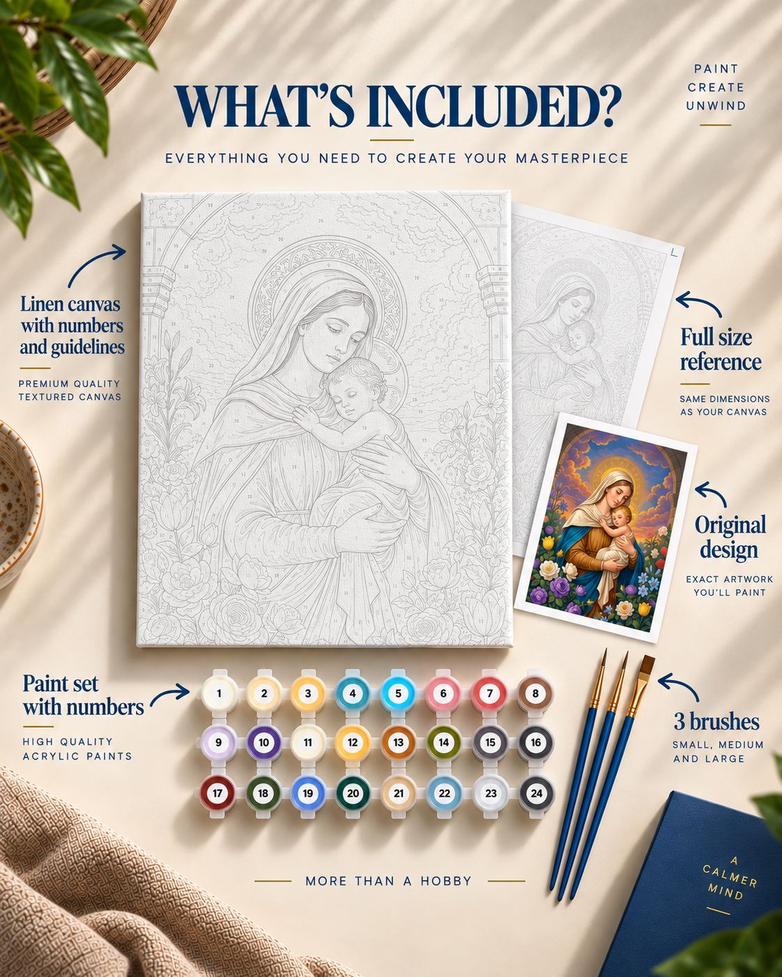 Mary & Child — A Portrait of Motherly Love