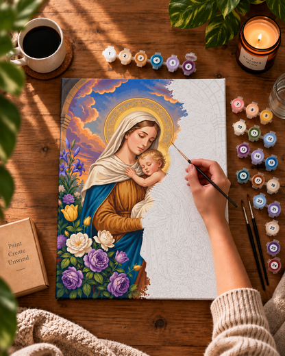 Mary & Child — A Portrait of Motherly Love